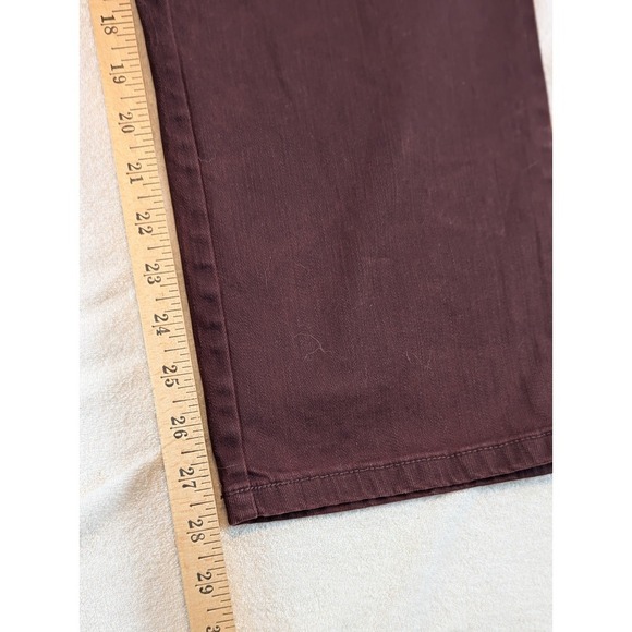 Meyers Men's Burgundy Chinos Casual Pants Slim Fit Stretch Comfortable 38 x 28 - Picture 6 of 9